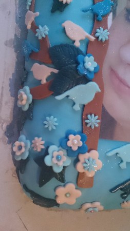 rand van verjaardagstaart van kyra 2014